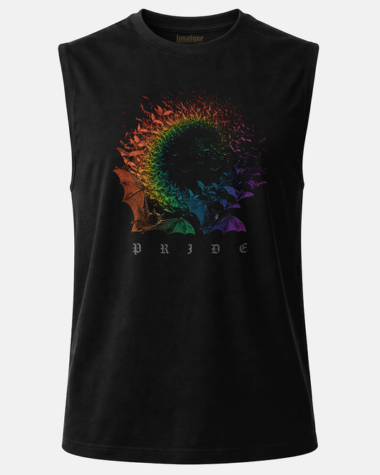 Rainbow Bats Unisex Muscle Tank