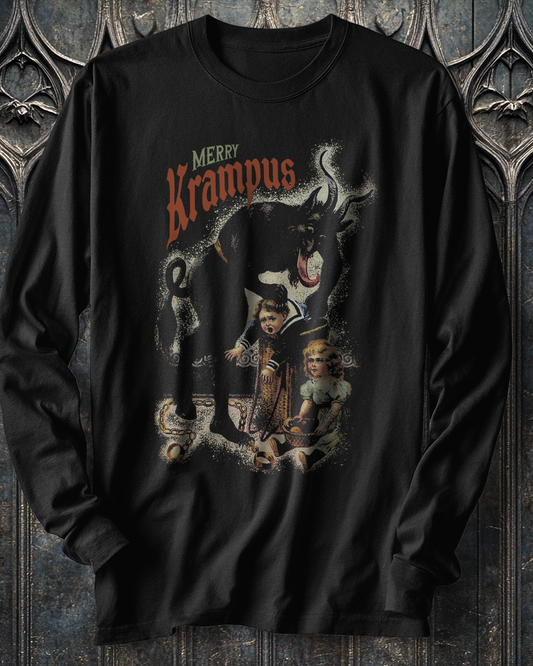 Merry Krampus Long Sleeve T-Shirt