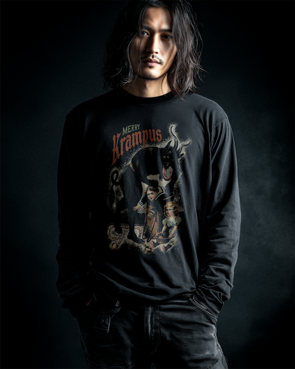 Merry Krampus Long Sleeve T-Shirt