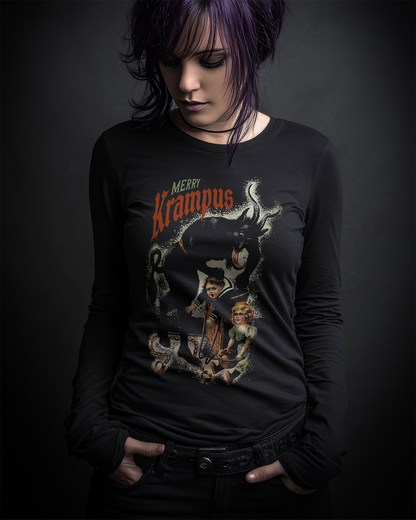 Merry Krampus Long Sleeve T-Shirt