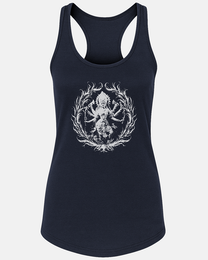Goddess Kali Distressed with laurel Woman's Tank