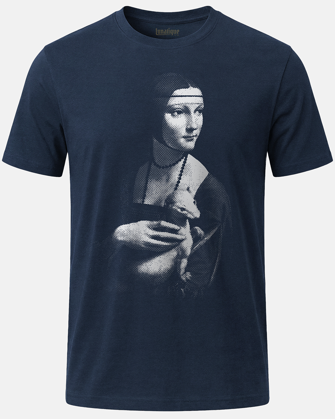 Lady With Ermine by Leonardo da Vinci T-Shirt