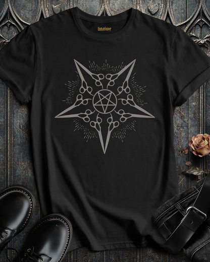 Pentacle of Scissors T-Shirt