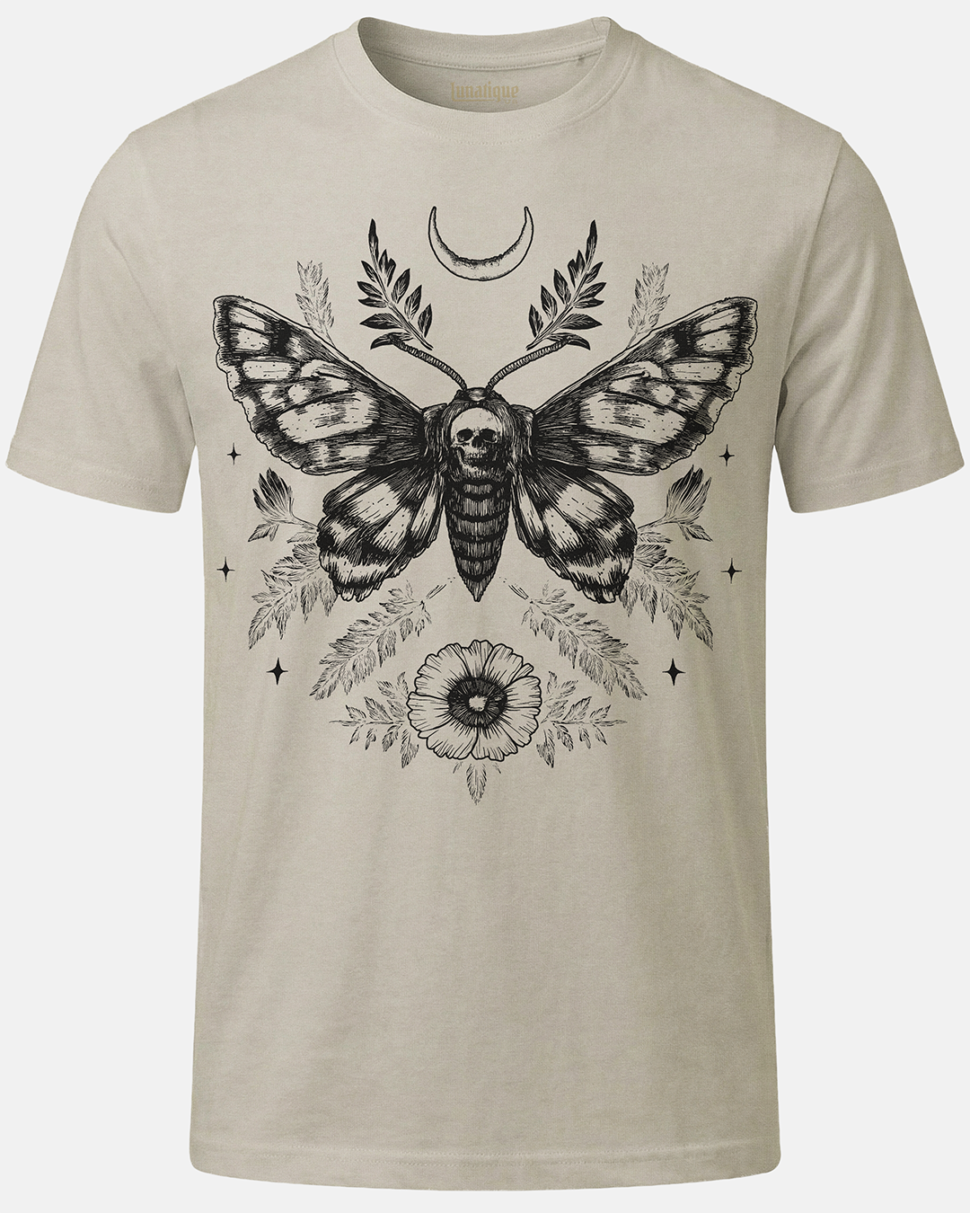 Death’s Head Moth Floral T-Shirt