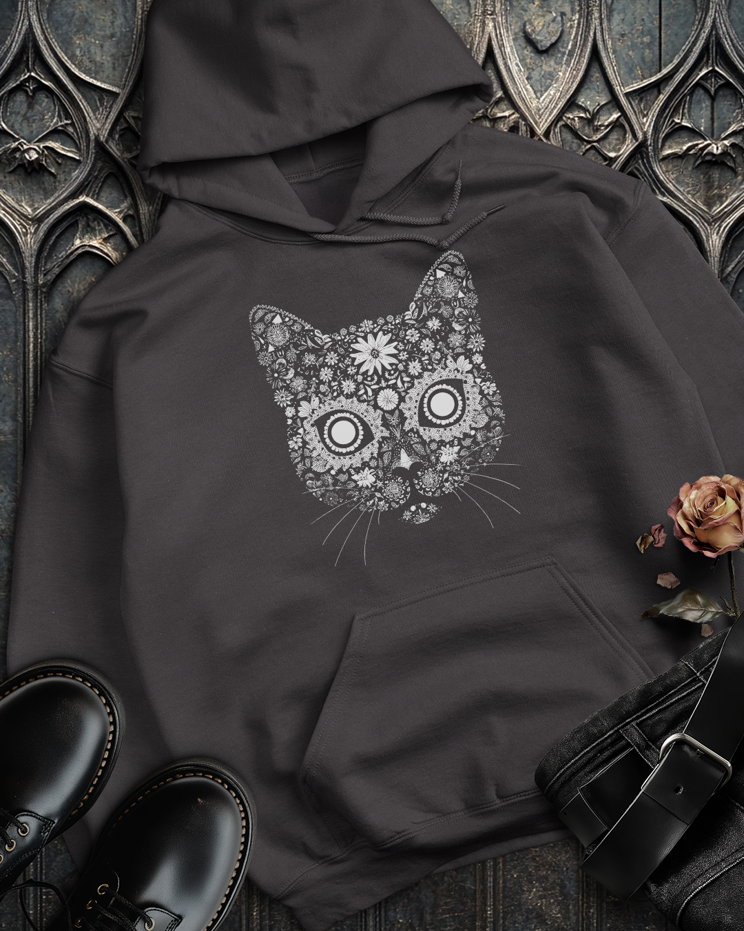 Sugar Cat Hoodie (Front Only)