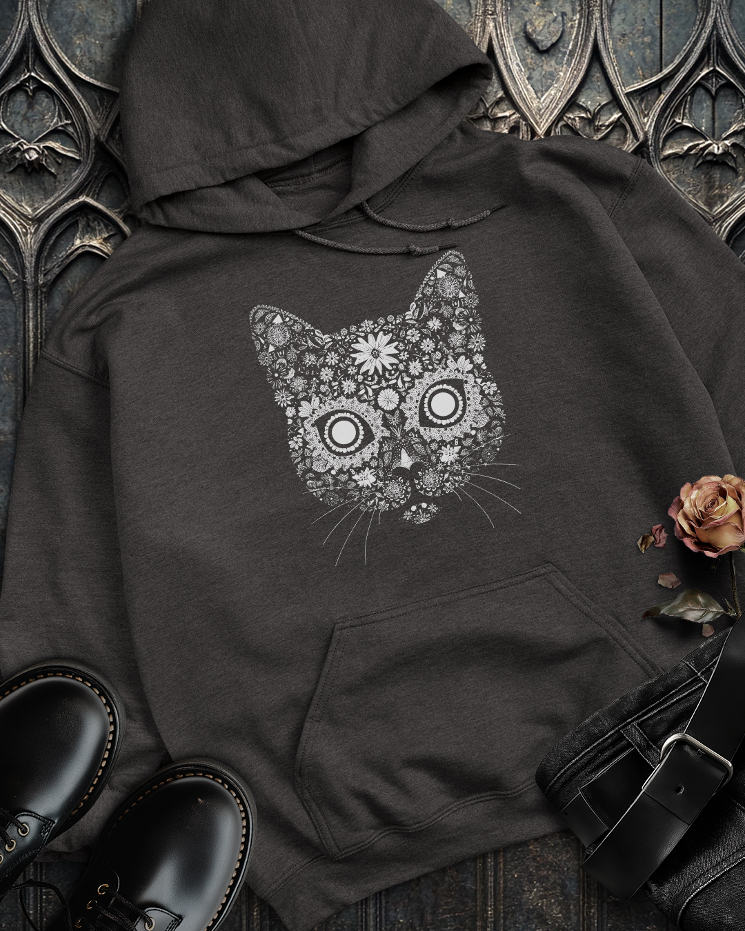 Sugar Cat Hoodie (Front Only)