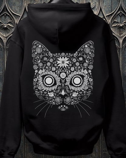Sugar Cat Zip-Up Hoodie (2 Sided)