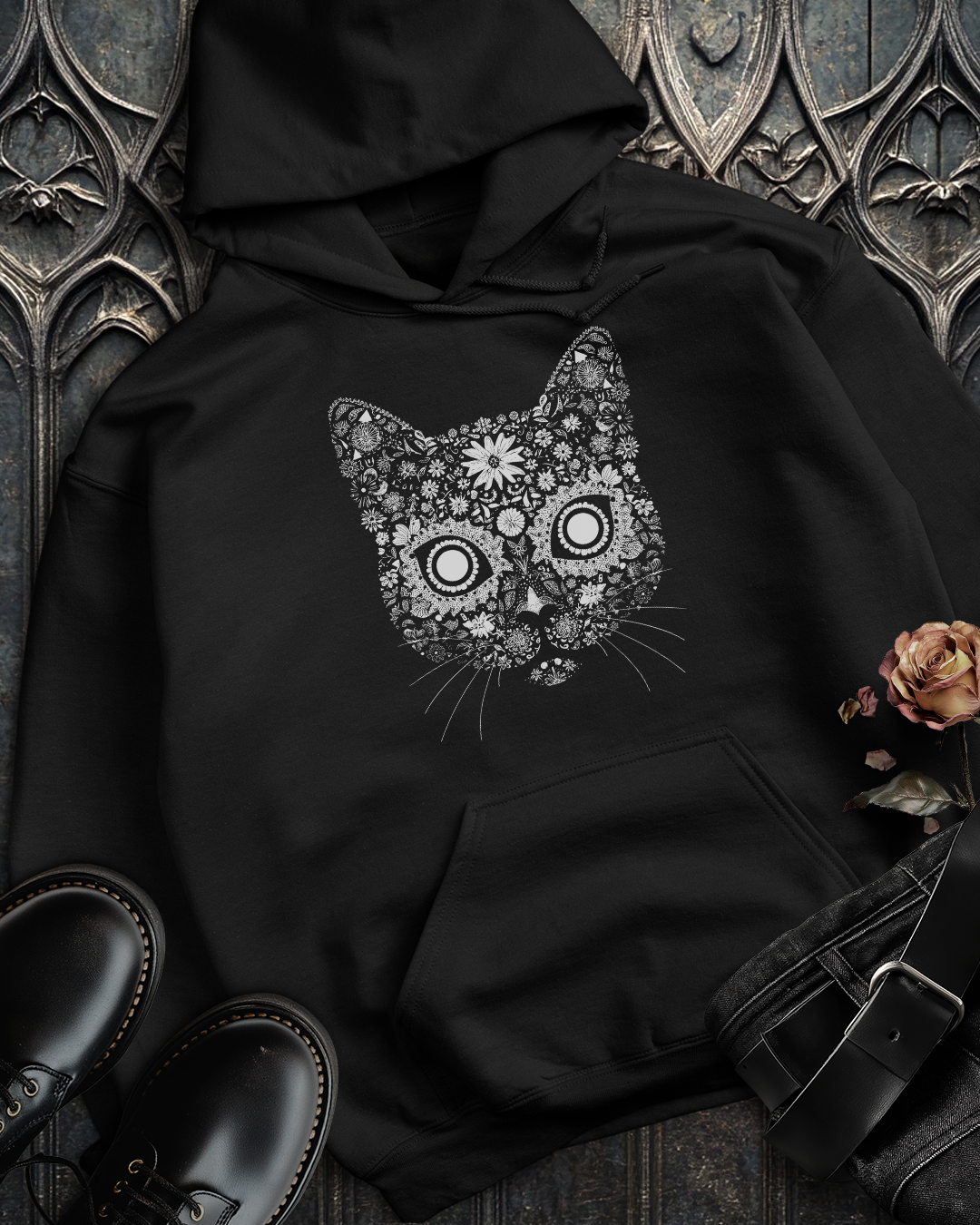 Sugar Cat Hoodie (Front Only)