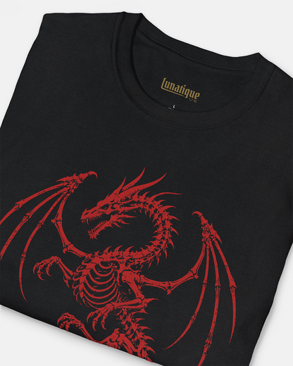 Red Death Dragon Women's Cut T‑Shirt