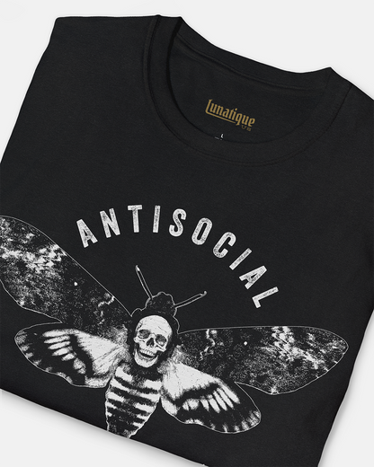 Antisocial Butterfly Long Sleeve T-Shirt