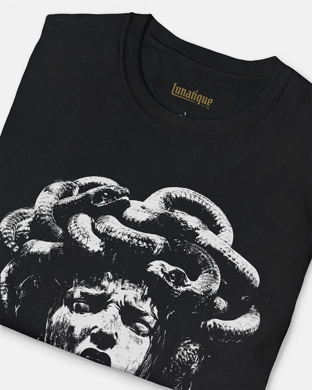Medusa In Stone Screaming T-Shirt