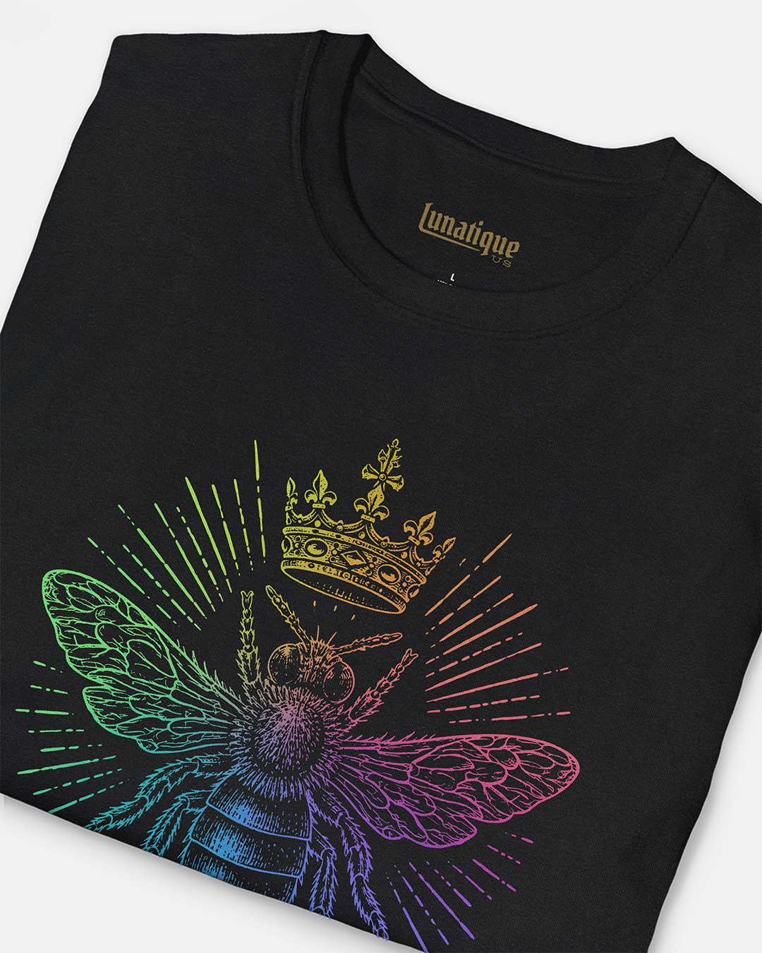 Queen Bee Rainbow Women's Cut T‑Shirt