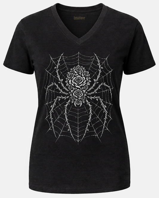 The Briar Widow Unisex V-Neck T-Shirt