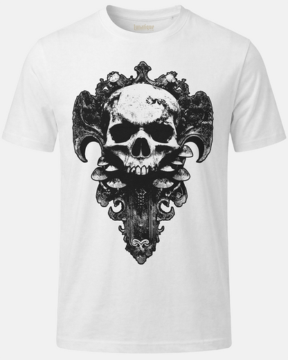 Skull with Mushrooms T-Shirt