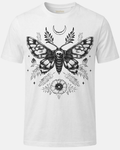 Death’s Head Moth Floral T-Shirt