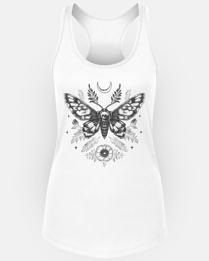 Death’s Head Moth Floral Woman's Tank