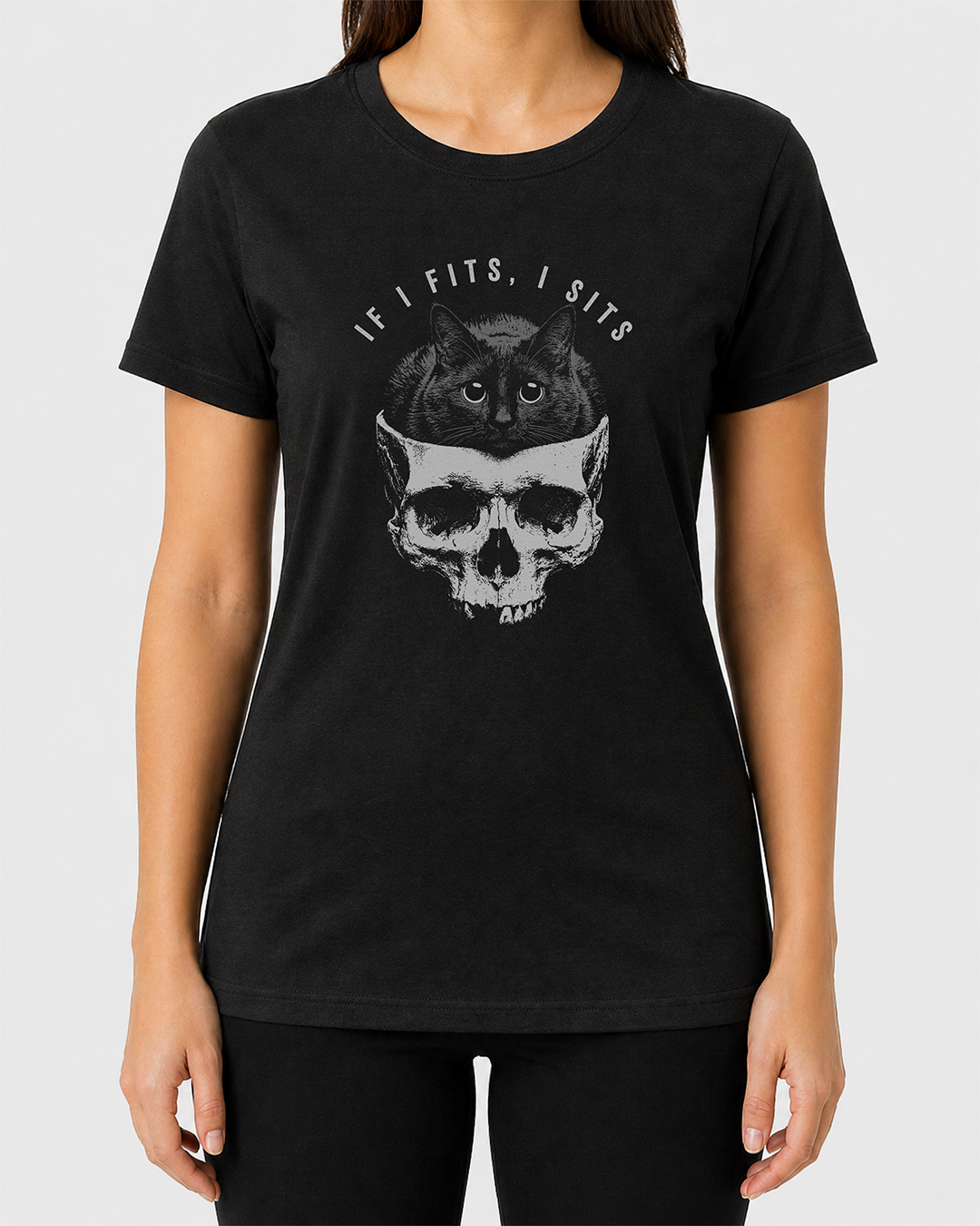 If I fits, I sits Women's Cut T‑Shirt