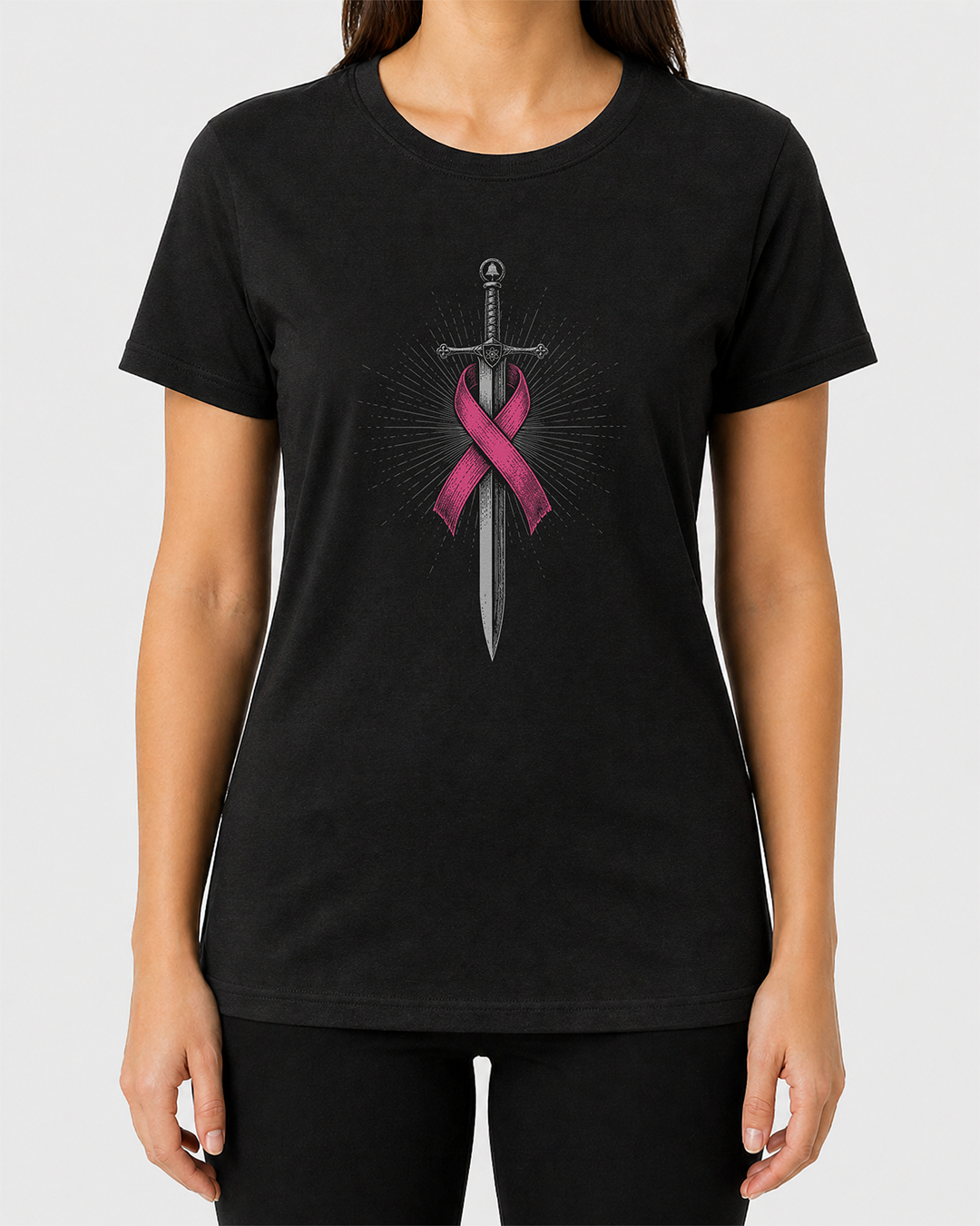 Pink Sword Women's Cut T‑Shirt