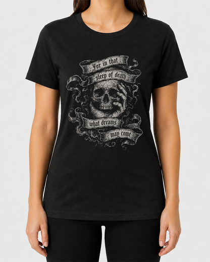 Sleep of Death Women's Cut T‑Shirt