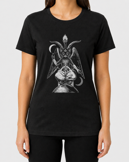 As Above, So Meow. Women's Cut T‑Shirt
