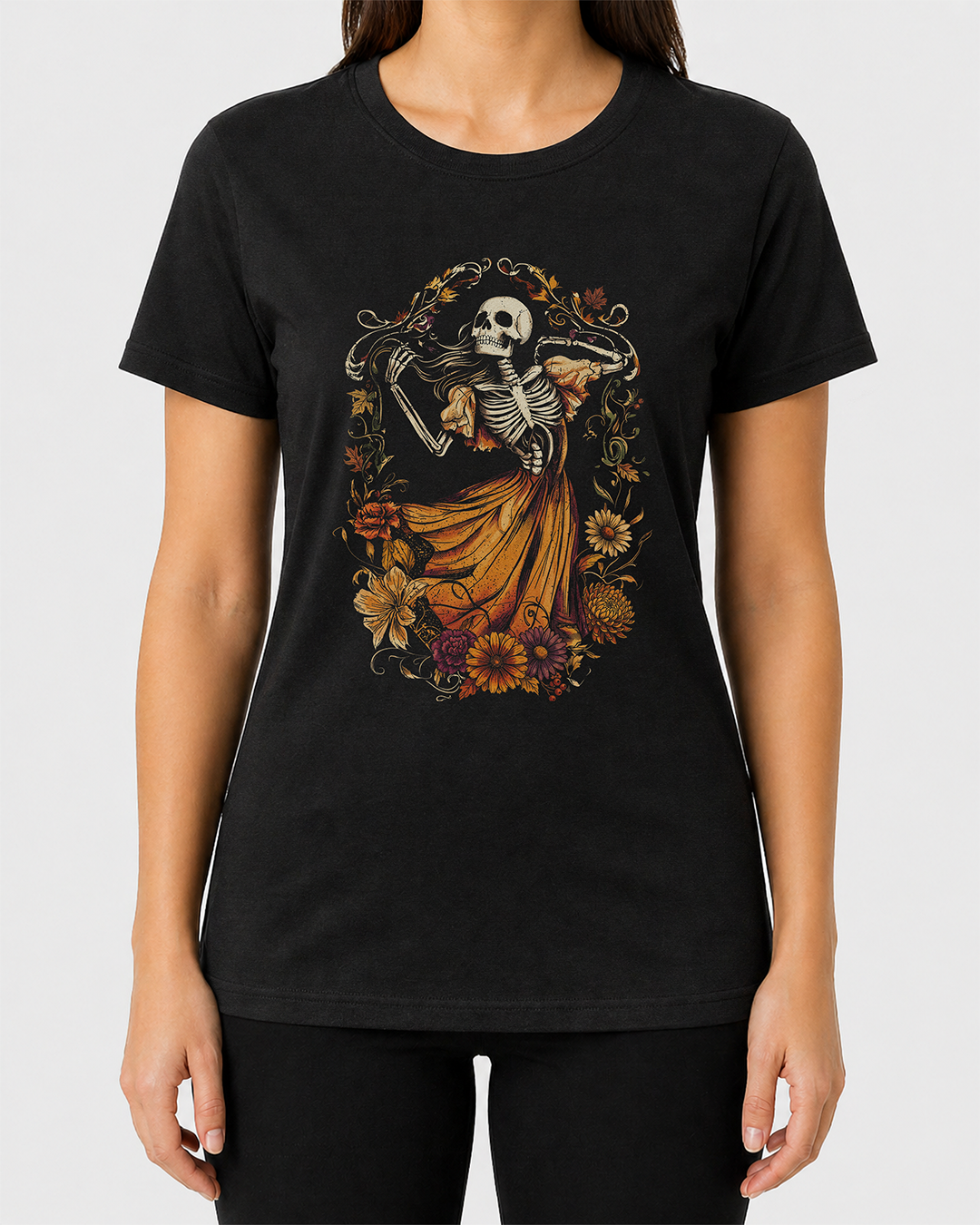 Dance of the Dead (Fall) Women's Cut T‑Shirt
