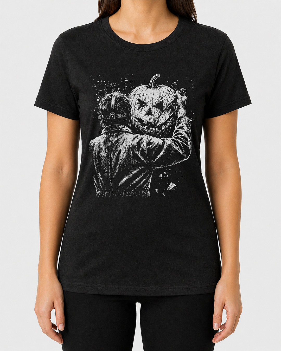 Slash-o-Lantern Women's Cut T‑Shirt