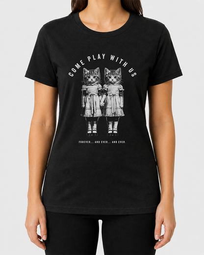 Come Play With Us Women's Cut T‑Shirt