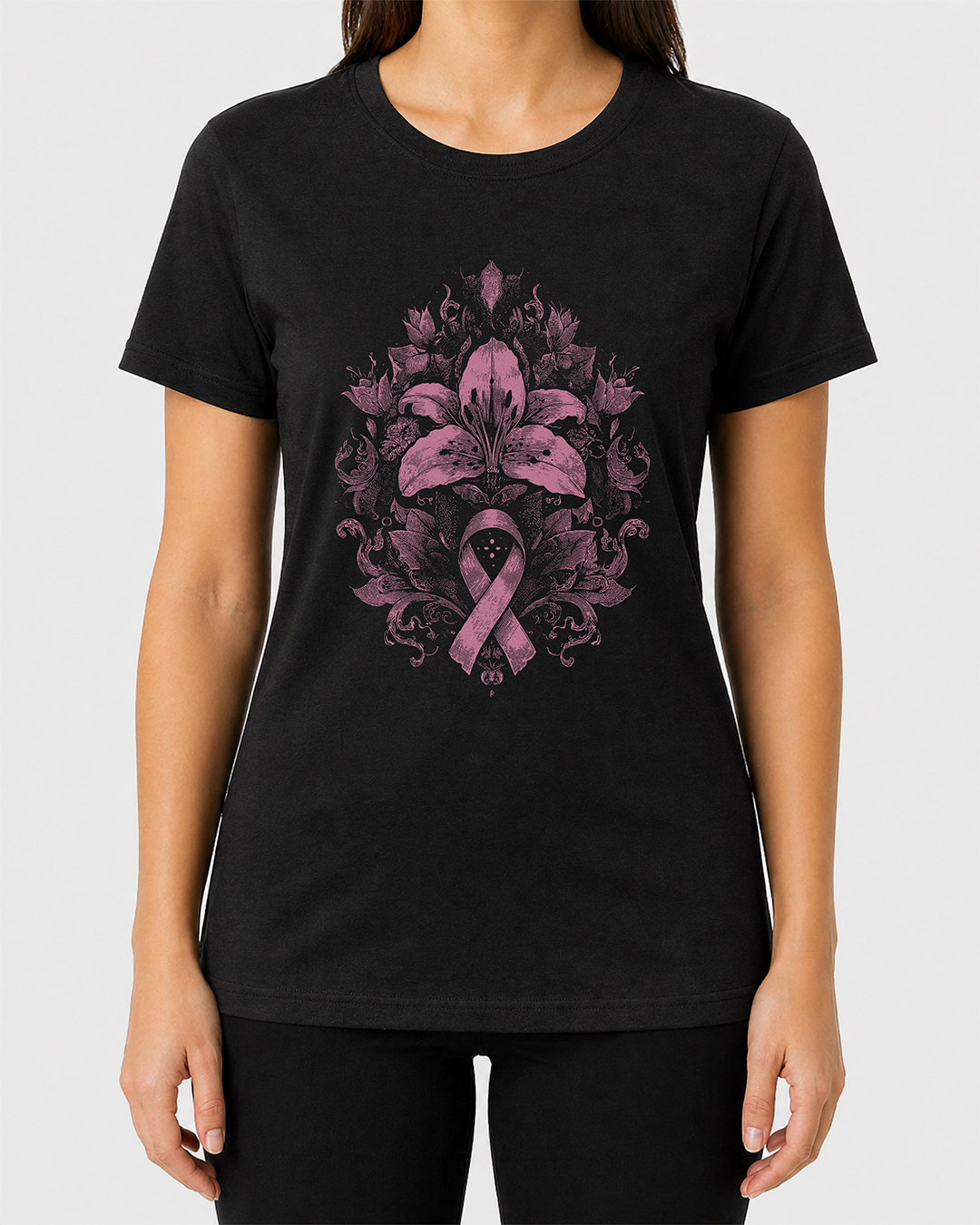 Pink Lily Women's Cut T‑Shirt