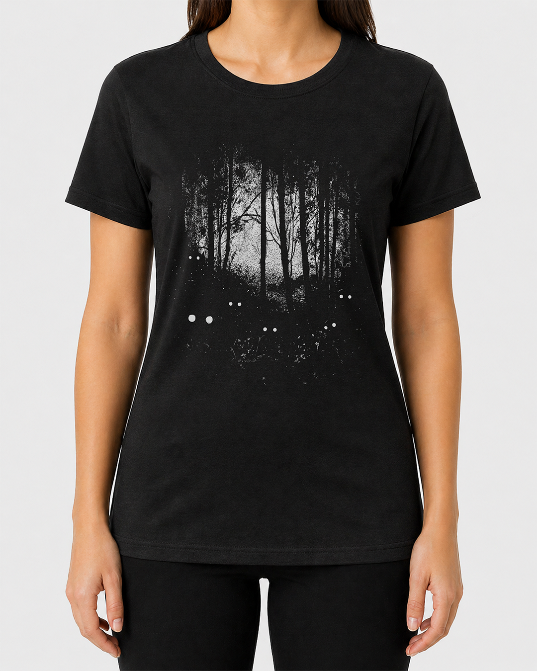 Eyes in the Night Women's Cut T‑Shirt