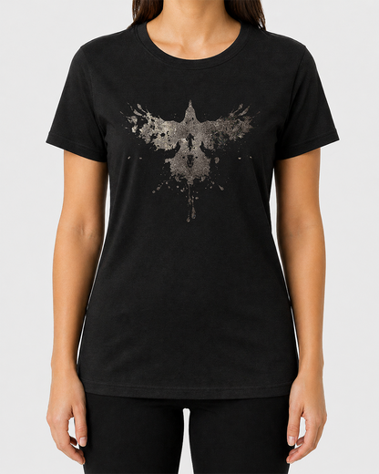 Rorschach Raven Women's Cut T‑Shirt