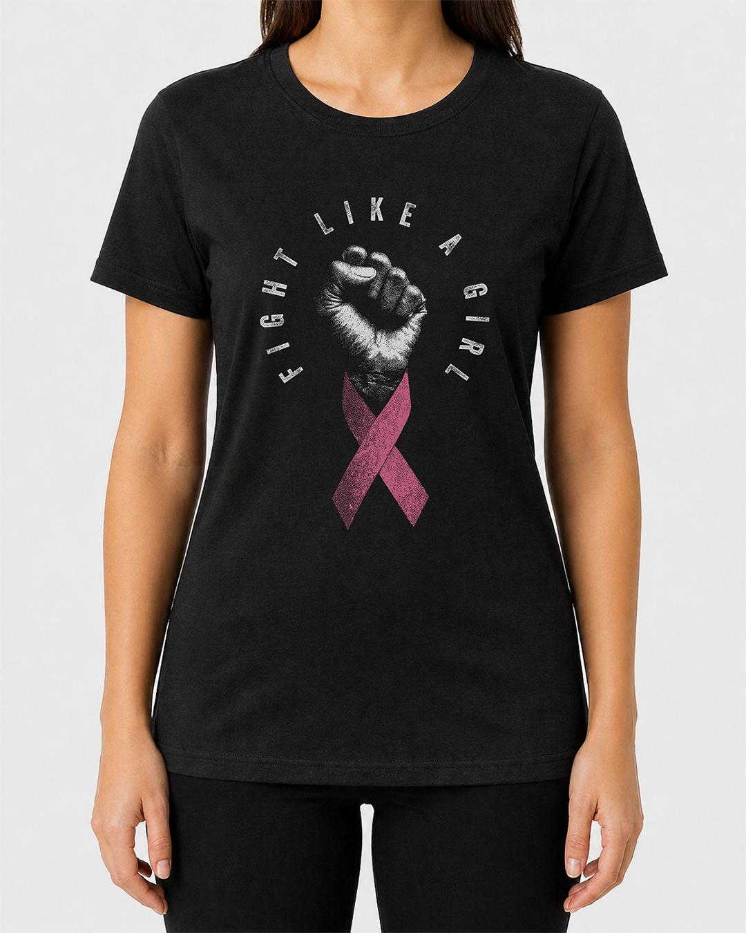 Fight Like A Girl Women's Cut T‑Shirt
