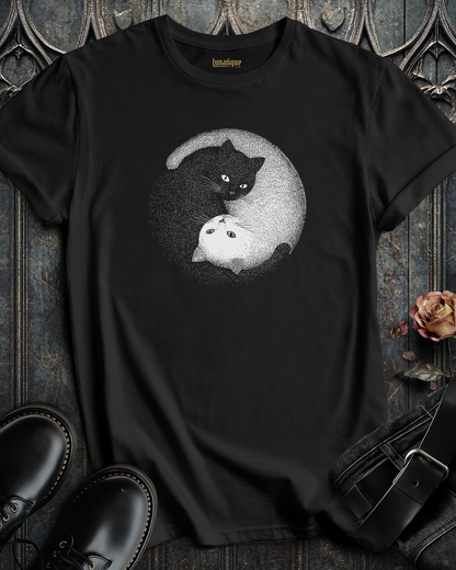 Yin-Yang Cats T-Shirt