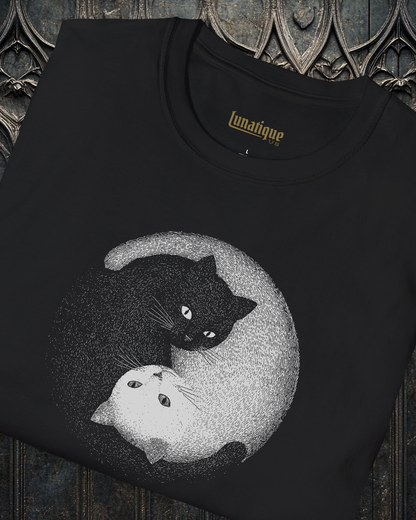 Yin-Yang Cats T-Shirt