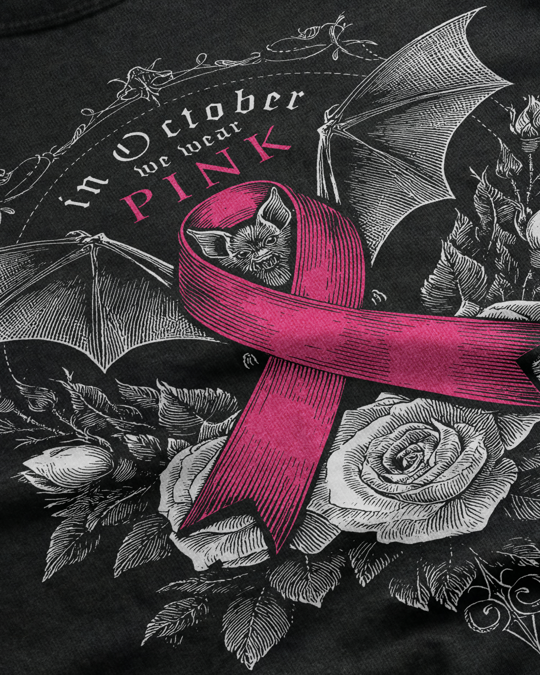Pink October Women's Cut T‑Shirt