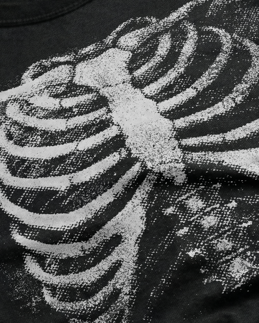 Skeleton Inside Sleeve T-Shirt