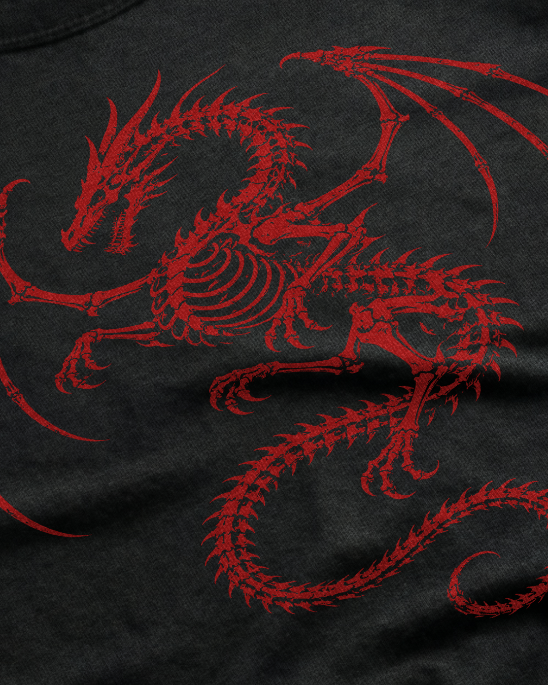Red Death Dragon Women's Cut T‑Shirt