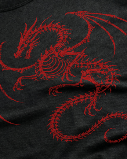 Red Death Dragon Women's Cut T‑Shirt