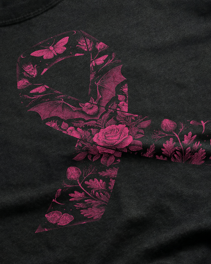 Breast Cancer Ribbon Women's Cut T‑Shirt