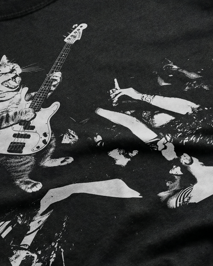 Punk Cat Women's Cut T‑Shirt