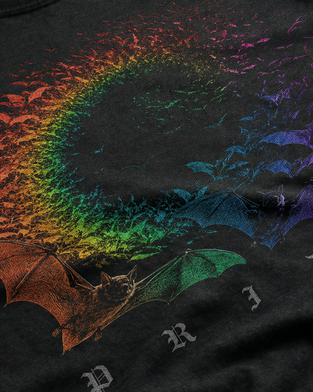 Rainbow Bats Unisex T-Shirt