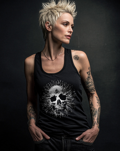 Radiant Leviathan Skull Women's Tank