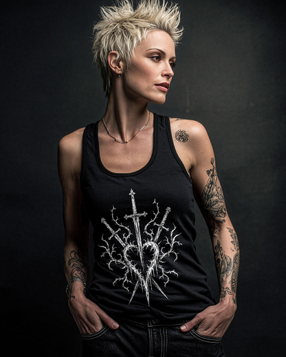 Three of Swords Women's Tank