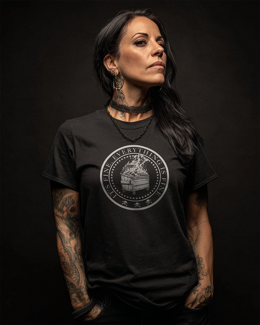 Everything is Fine Unisex T-Shirt